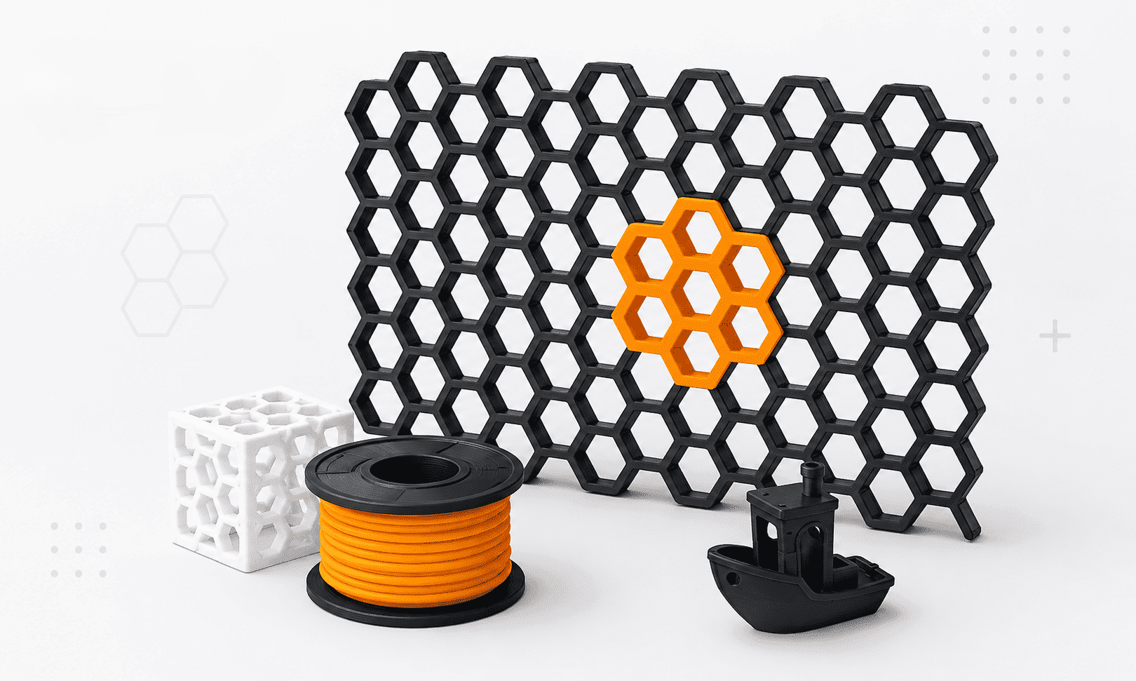 Honeycomb Storage Wall для 3D-печати