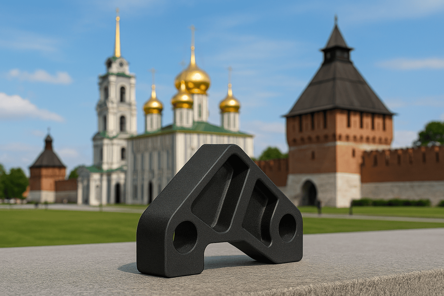 3D-печать карбоновым пластиком (PLA-CF) в Туле