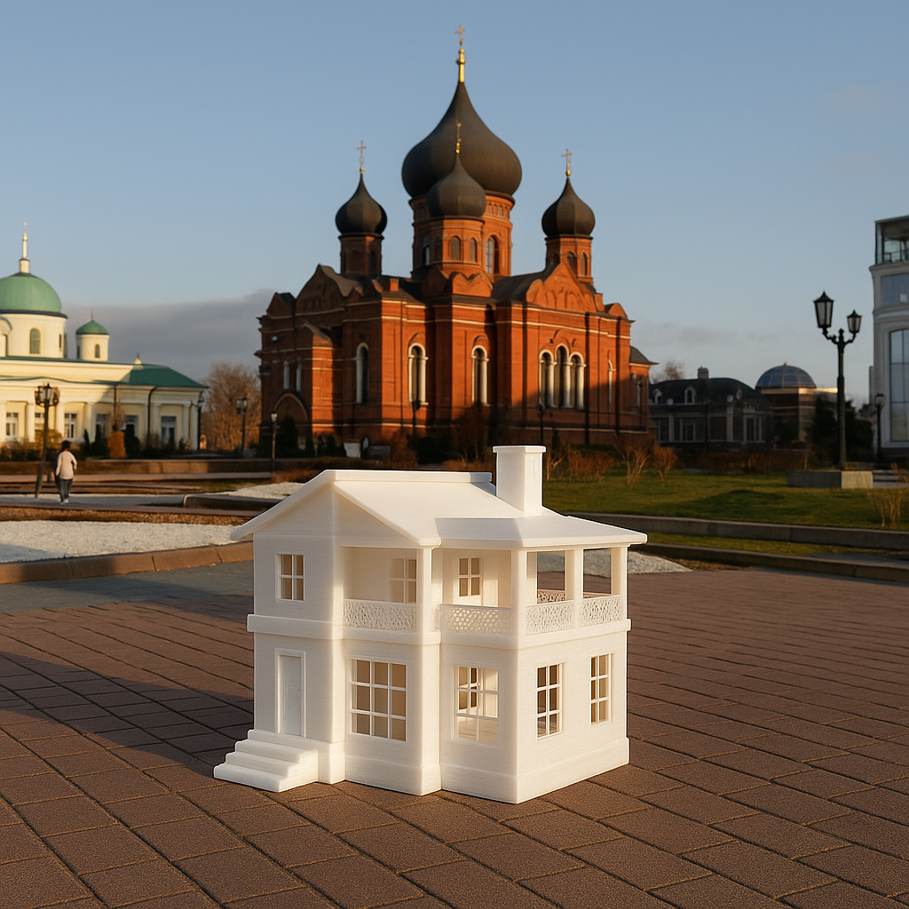 3D-печать макетов зданий в Туле