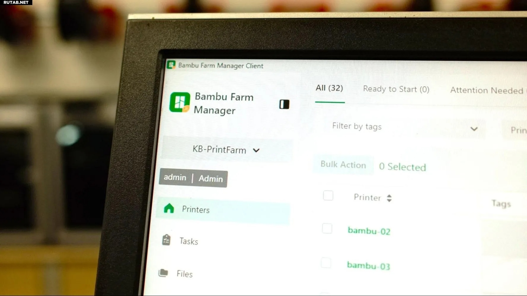 Bambu Lab Farm Manager — LAN‑управление фермой принтеров