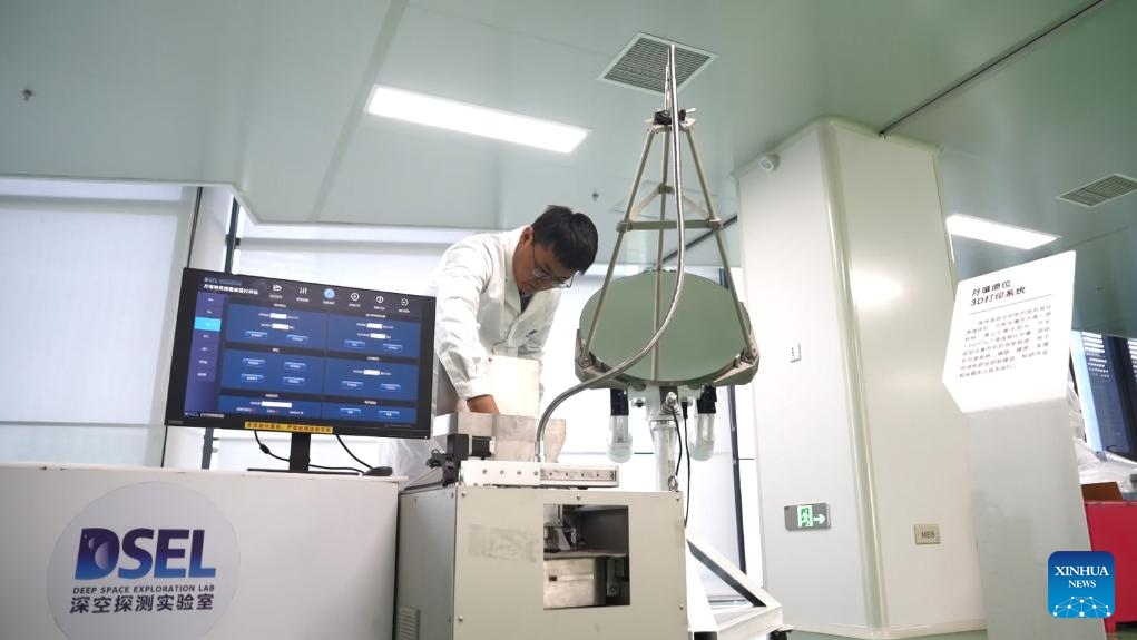 Китайский 3D‑принтер для лунного реголита